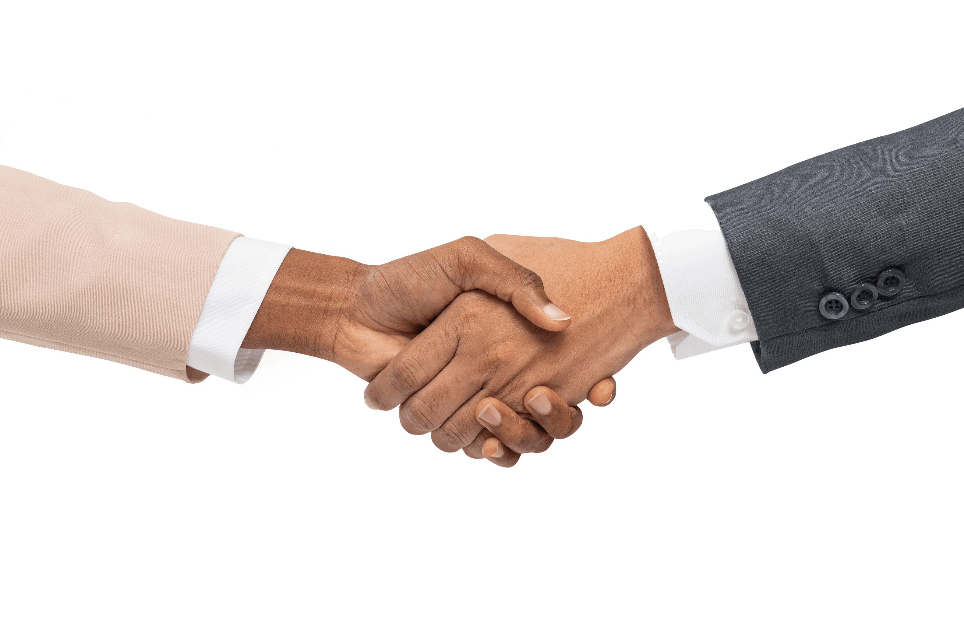 Partnership handshake